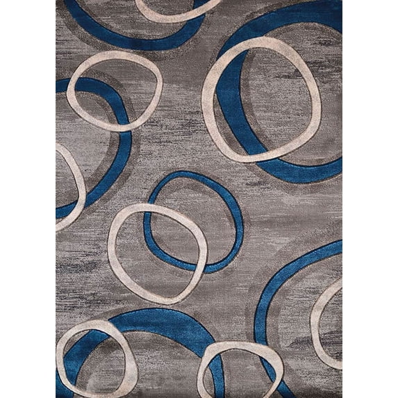 United Weavers Contours Cul de Sac Grey Accent Rug 2'7" x 4'2"