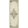 thumbnail image 1 of Contemporary Daisy Collection Area Rug Cream - 2'x6', 1 of 5