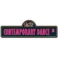 thumbnail image 1 of Contemporary Dance Street Sign | Indoor/Outdoor | Funny Home Decor for Garages, Living Rooms, Bedroom, Offices | SignMission personalized gift, 1 of 5