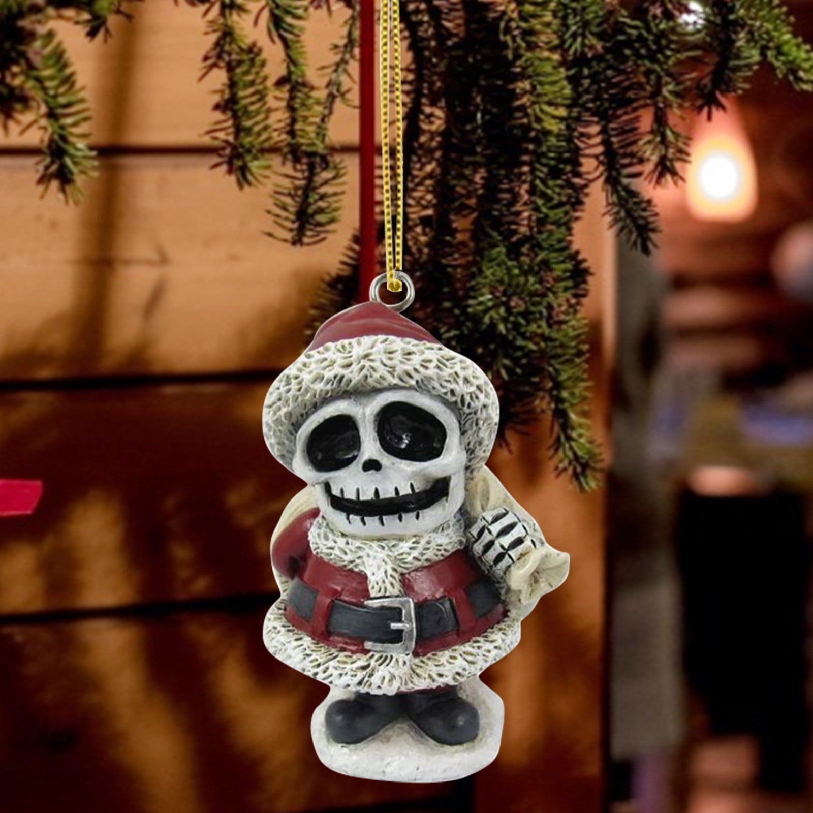 Contemporary Decor DIY Acrylic Flat Horror Ornament For Christmas Tree