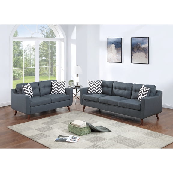 Contemporary Design - Sturdy Pine Legs - Primary Living Space - Cozy Seating