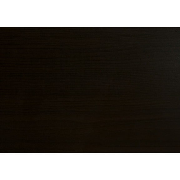 Contemporary Computer Desk For Home Office With Laptop Storage, Brown Laminate Top And Gold Metal Base, 48"l Modern Metal,