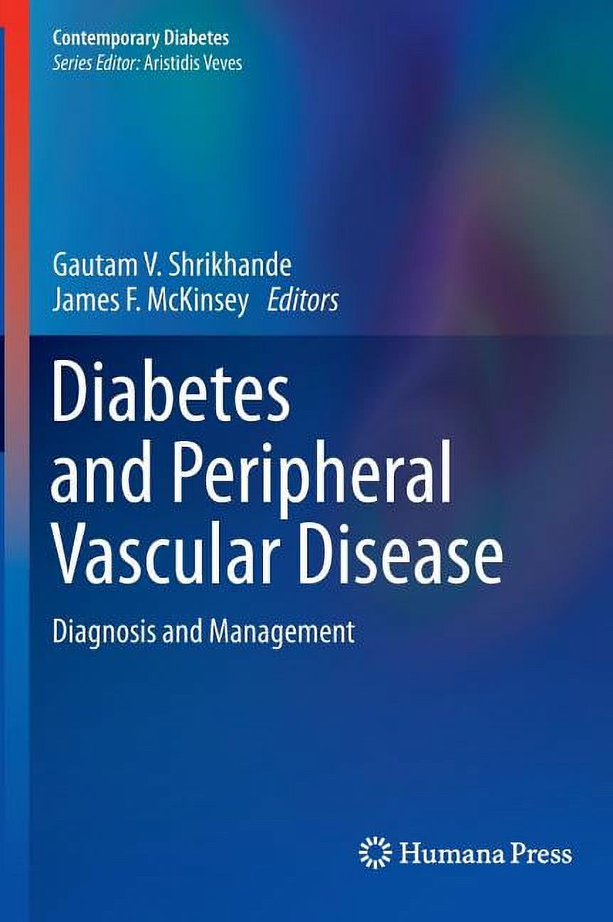 Contemporary Diabetes: Diabetes and Peripheral Vascular Disease: Diagnosis and Management (Hardcover) - image 1 of 1