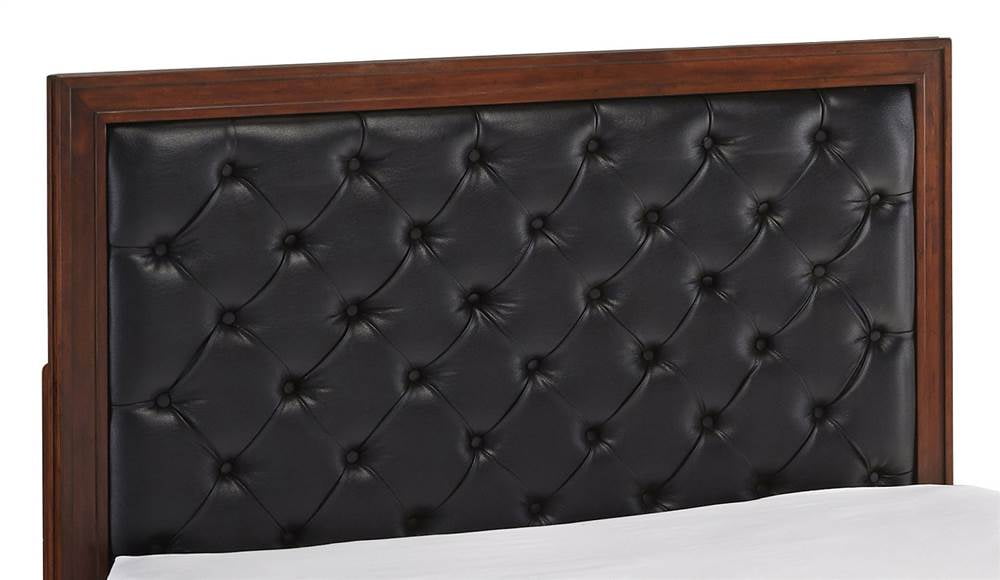 Contemporary Diamond Tufted Queen Headboard