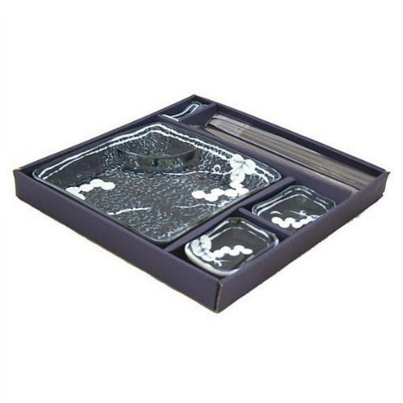 Contemporary Dinnerware 7 PCS Sushi Dinner Set BOX80