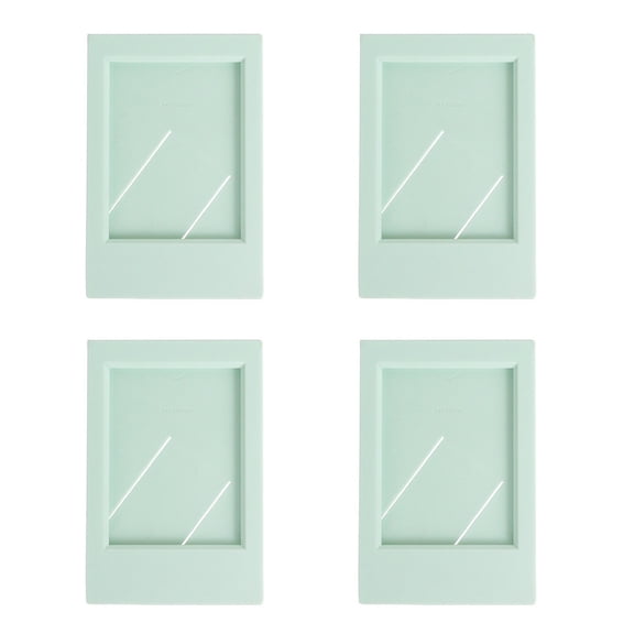 Contemporary Display Frame 3Inch Size ABS PP Construction Decors Solution 9Color Variations