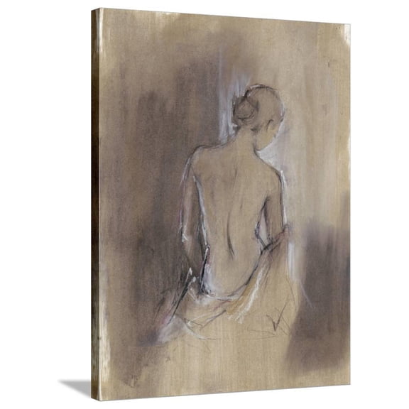 Contemporary Draped Figure II, Figurative Stretched Canvas Wall Art by Ethan Harper Sold by ArtCom