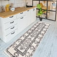 thumbnail image 1 of Contemporary Drop Collection Area Rug in Multiple Color and Rectangle, Runner Shape, 1 of 6