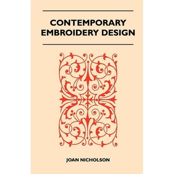 Contemporary Embroidery Design, (Paperback)