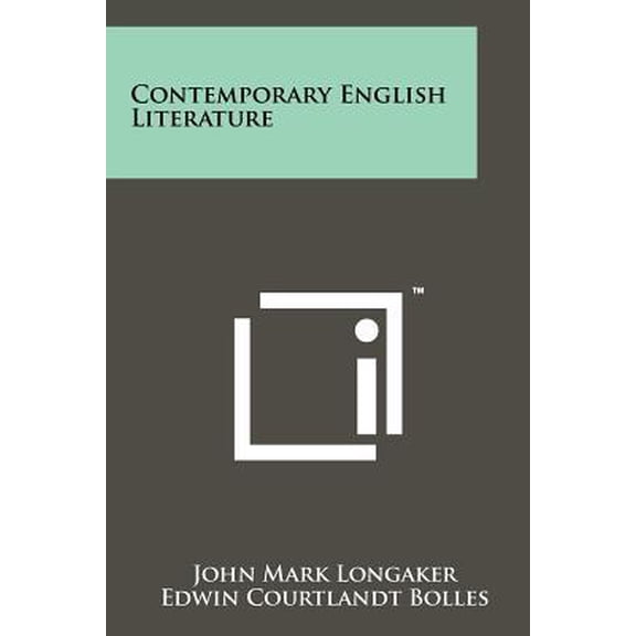 Contemporary English Literature Paperback
