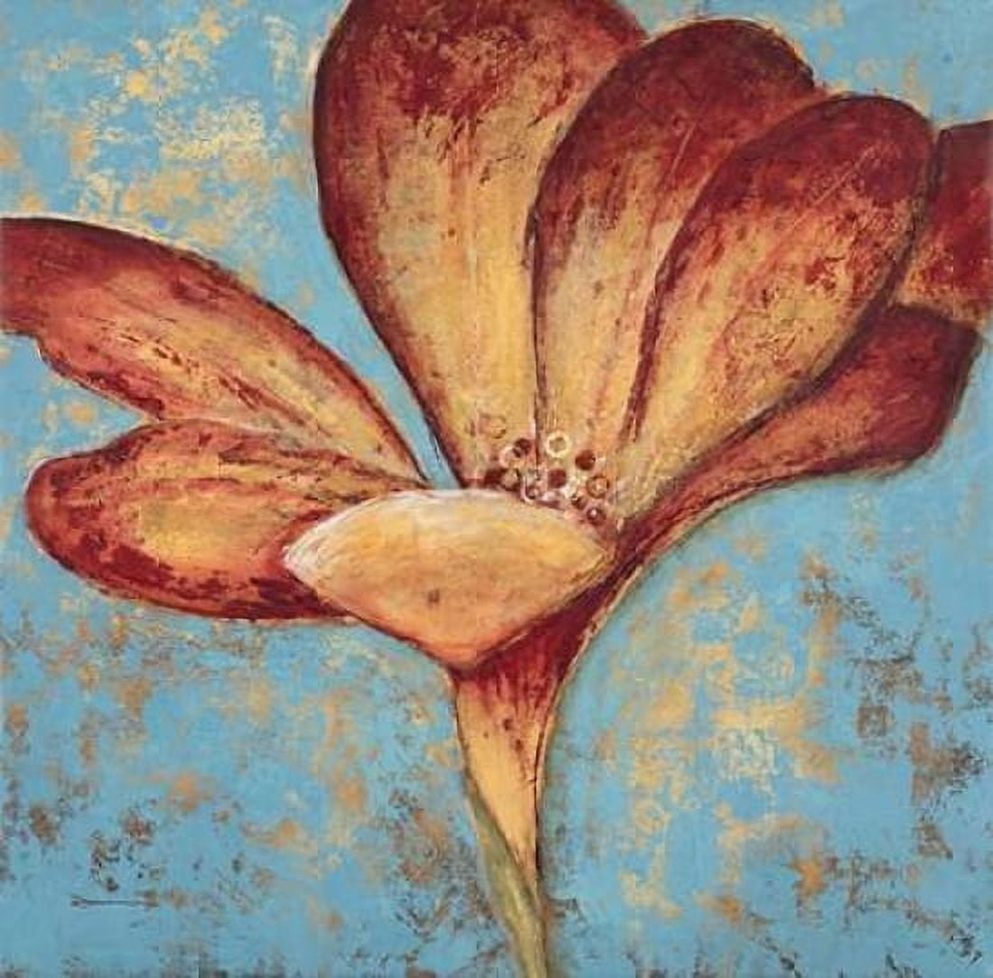Contemporary Floral 1 Canvas Art - Dennis Dascher (24 x 24)