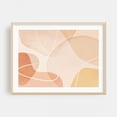 thumbnail image 1 of Contemporary Flow Peach Beige - Painting Oak Framed Wall Art Print 16 x 24 inches, 1 of 6