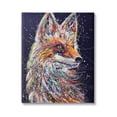 thumbnail image 1 of Contemporary Fox Urban Splatter Animals & Insects Painting Gallery Wrapped Canvas Print Wall Art, 1 of 7