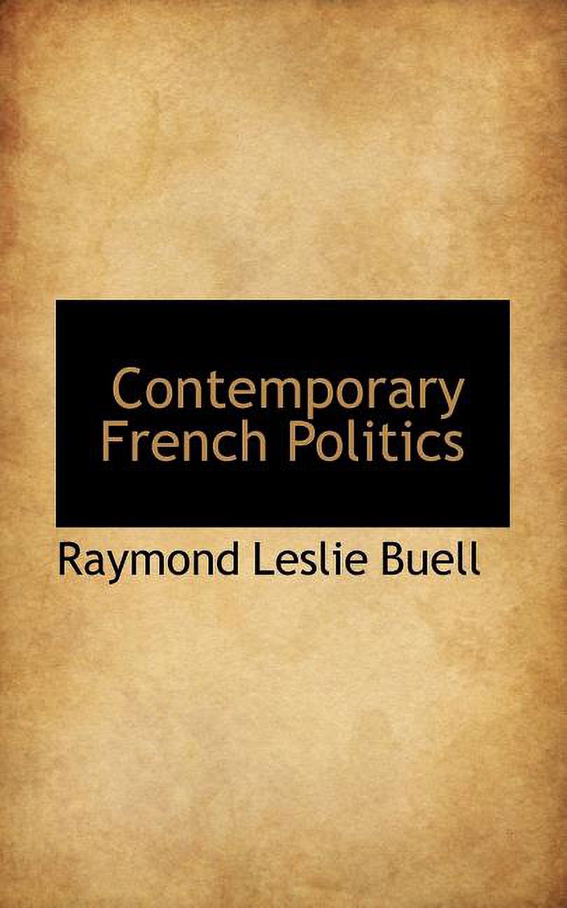 Contemporary French Politics (Paperback)