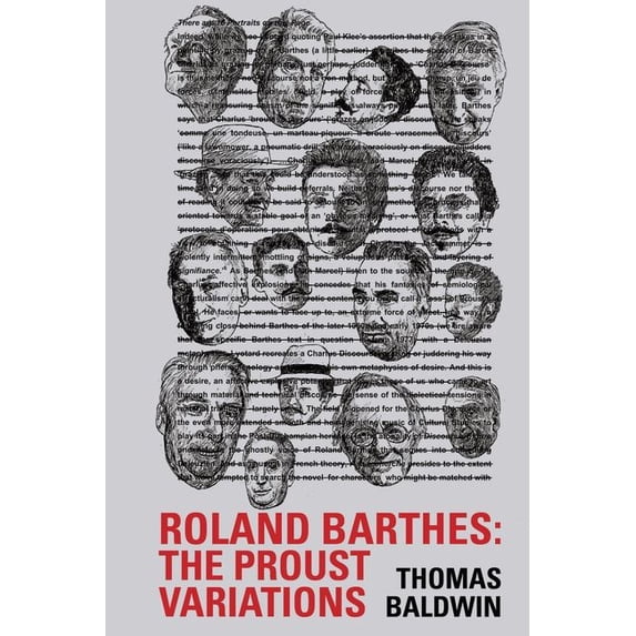 Contemporary French and Francophone Cult Roland Barthes: The Proust Variations, Book 62, (Paperback)