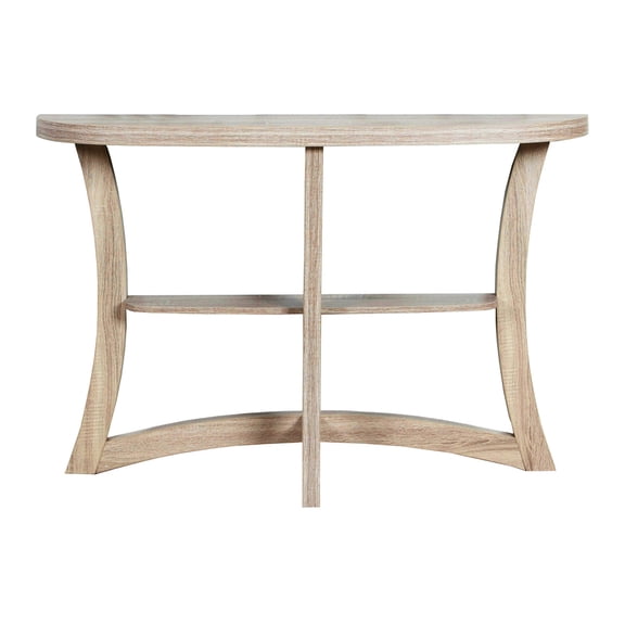 Contemporary Half - Moon Hall Console / Additional Space for Entryway