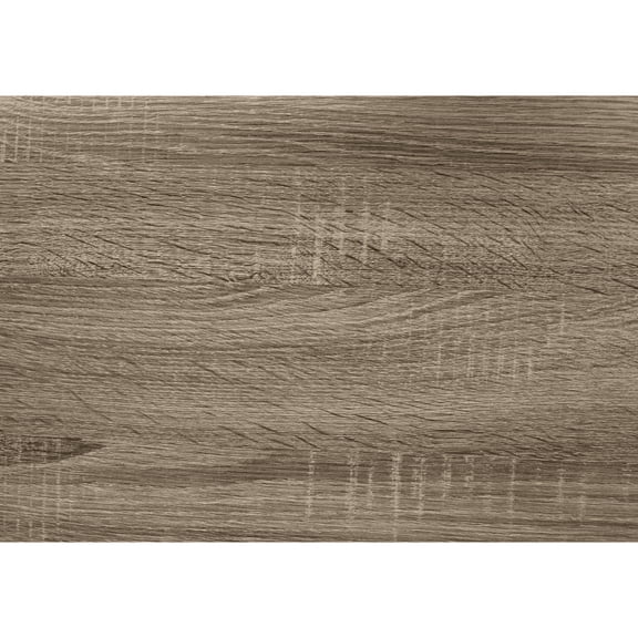 Contemporary Hall Table With 6 Shelves, Dark Taupe For Entrance Accent Open Concept Bedroom Decoration