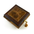thumbnail image 1 of Contemporary Hand-Made "Classic" Wood Inlay 36 Note Music Box - All I Ask of You, 1 of 2