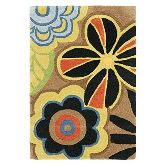 Contemporary Hand Tufted Rug in Multicolor (5 ft. 6 in. x 3 ft. 6 in.)