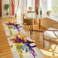 thumbnail image 1 of Contemporary Hathor Collection Area Rug in Beige and Rectangle, Runner Shape, 1 of 6