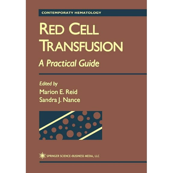 Contemporary Hematology Red Cell Transfusion: A Practical Guide, (Paperback)