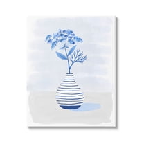 Contemporary Herb Sprig Flower Botanical & Floral Graphic Art Gallery Wrapped Canvas Print Wall Art