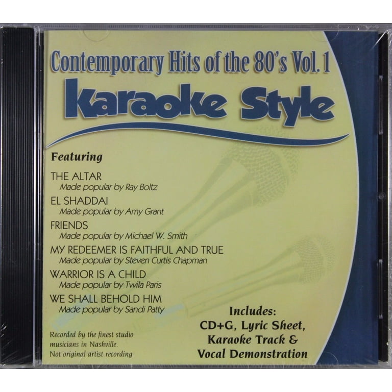 Contemporary Hits of the 80’s Volume 1 Daywind Christian Karaoke
