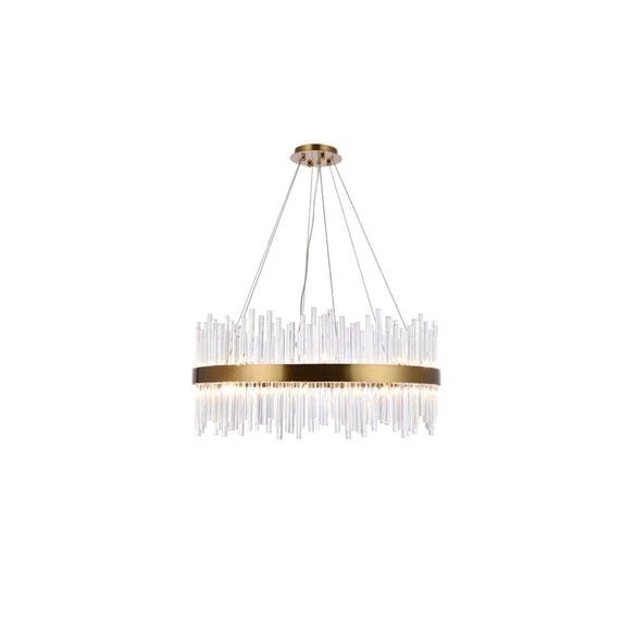 Contemporary Home Decorative Steel Dallas 18 Light Gold Chandelier Clear Royal Cut Crystal