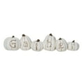 thumbnail image 1 of Contemporary Home Living 10.5" Harvest Pumpkin "Gather" Fall Tabletop Decoration, 1 of 1