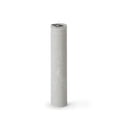 thumbnail image 1 of Contemporary Home Living 13.75" Linen Cylindrical Medium Solid Pillar Wax Candle, 1 of 2