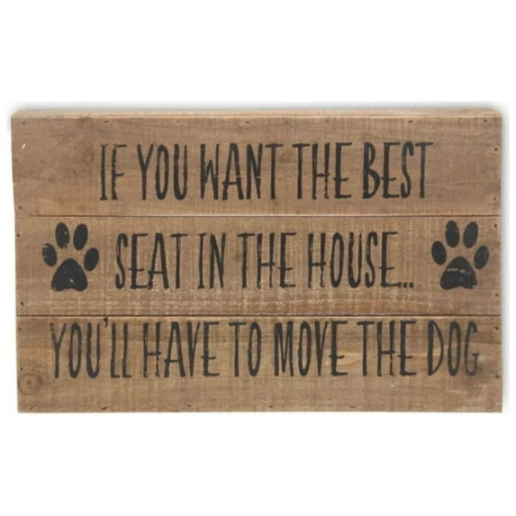 Contemporary Home Living 13" Brown and Black Handcrafted Rectangular Wall Sign