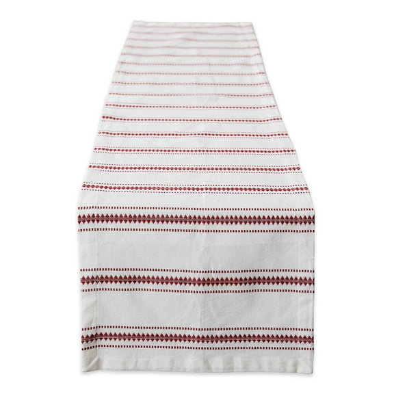 DII Dobby Stripe 14x72" Table Runner