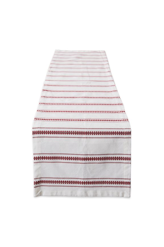 Dobby Stripe 14x72" Table Runner
