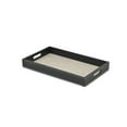 thumbnail image 1 of Contemporary Home Living 15.75" Black Handmade Rectangular Serving Tray, 1 of 5
