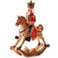 thumbnail image 1 of Contemporary Home Living 15" Nutcracker On a Rocking Horse Christmas Decor, 1 of 1