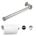 thumbnail image 1 of Contemporary Home Living 16.25" Silver Contemporary Triple Toilet Paper Holder, 1 of 2