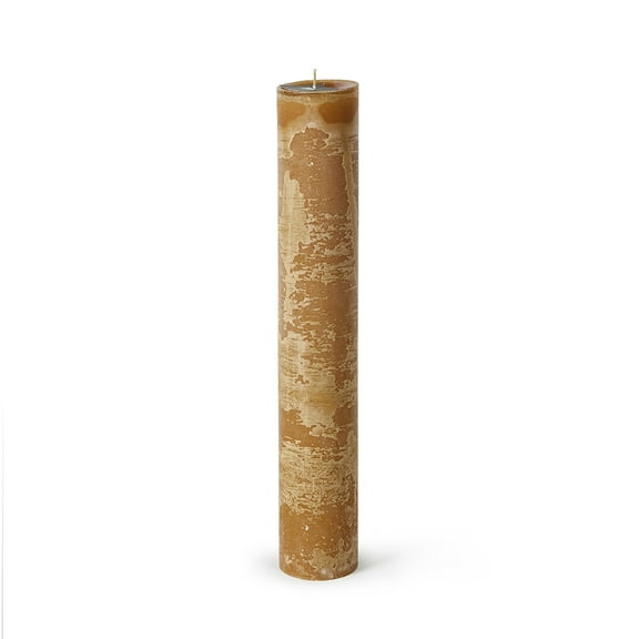 Contemporary Home Living 17.75" Chamois Large Pillar Candle