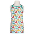 thumbnail image 1 of Contemporary Home Living 18" Vibrant Dandy Dinos Stylish Now Designs Children's Apron, 1 of 3