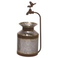 thumbnail image 1 of Contemporary Home Living 19" Galvanized Can with Spigot Spring Outdoor Planter, 1 of 2