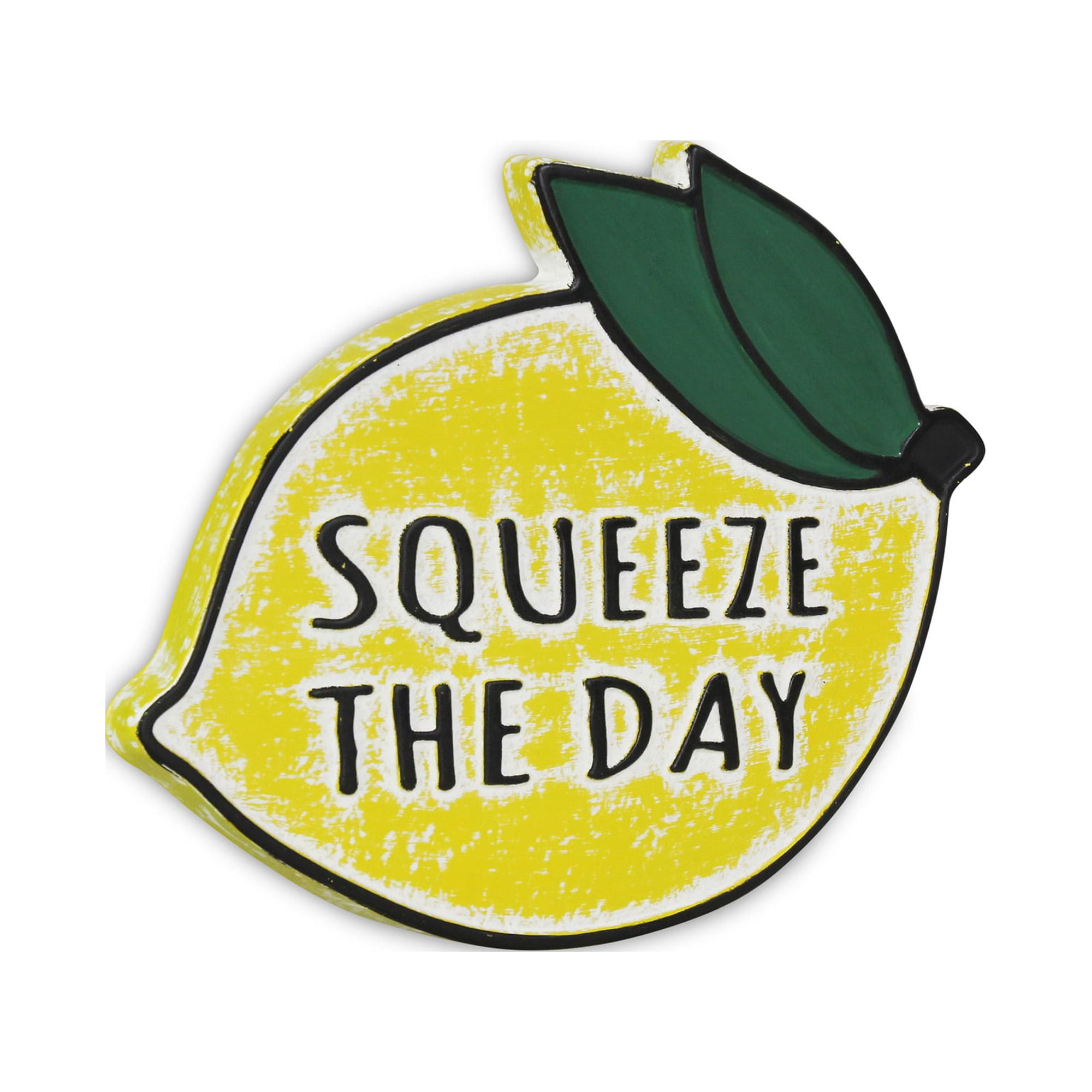 Contemporary Home Living 19" Squeeze The Day Fresh Lemonade Inspired Wall Sign