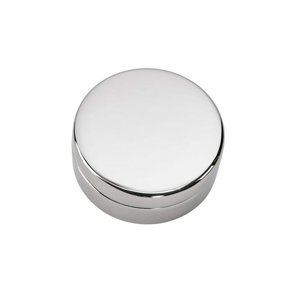 Contemporary Home Living 2.25" Round Classic Jewelry Box