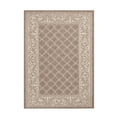 thumbnail image 1 of 2.25' x 11.75' Natural Brown Lattice Rectangular Area Runner, 1 of 2