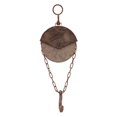thumbnail image 1 of Contemporary Home Living 2.25" x 6.25" Cedar Brown Large Galvanized Pulley Hook, 1 of 1
