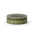 thumbnail image 1 of Contemporary Home Living 2.75" Dark Green Outdoor Pillar 4-Wick Super Candle, 1 of 2
