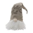 thumbnail image 1 of Contemporary Home Living 22.8" Brown and White Decorative Hello Fall Gnome, 1 of 1
