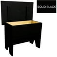 thumbnail image 1 of Contemporary Home Living 24" White Modest and Rustic Comfortable Storage Bench, 1 of 2
