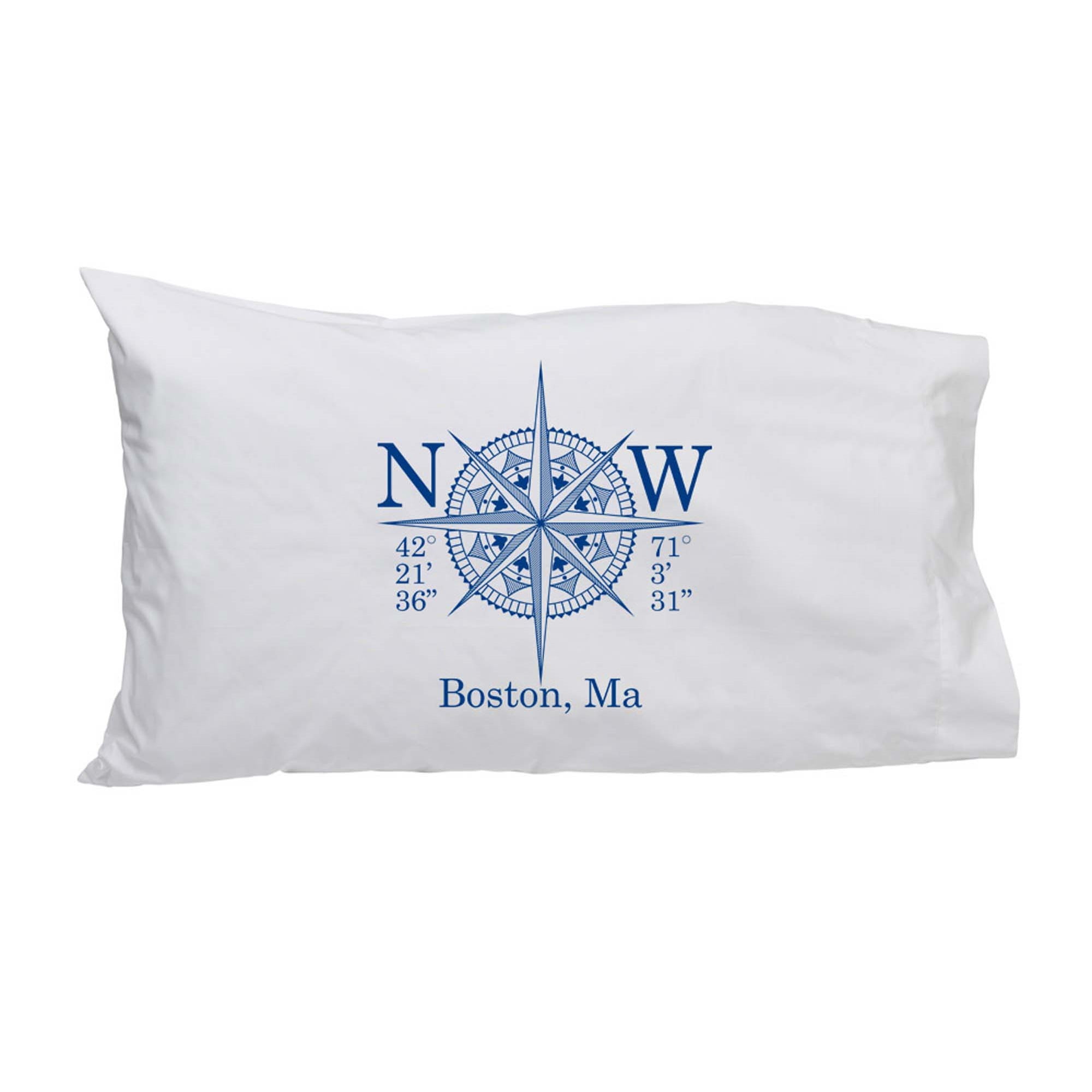 Contemporary Home Living 28" White Rectangular Pillow Case with