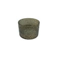 thumbnail image 1 of Contemporary Home Living Small Bubble Glass Hurricane Vase - 3.5" - Brown, 1 of 1