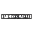 thumbnail image 1 of Contemporary Home Living 32.25" Black and Gray Farmers Market Wall Sign, 1 of 5
