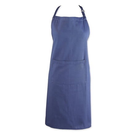 Contemporary Home Living 32" French Blue Chef Apron